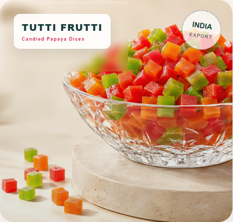 Tutti Frutti manufacturer supplier and exporter from India to UAE